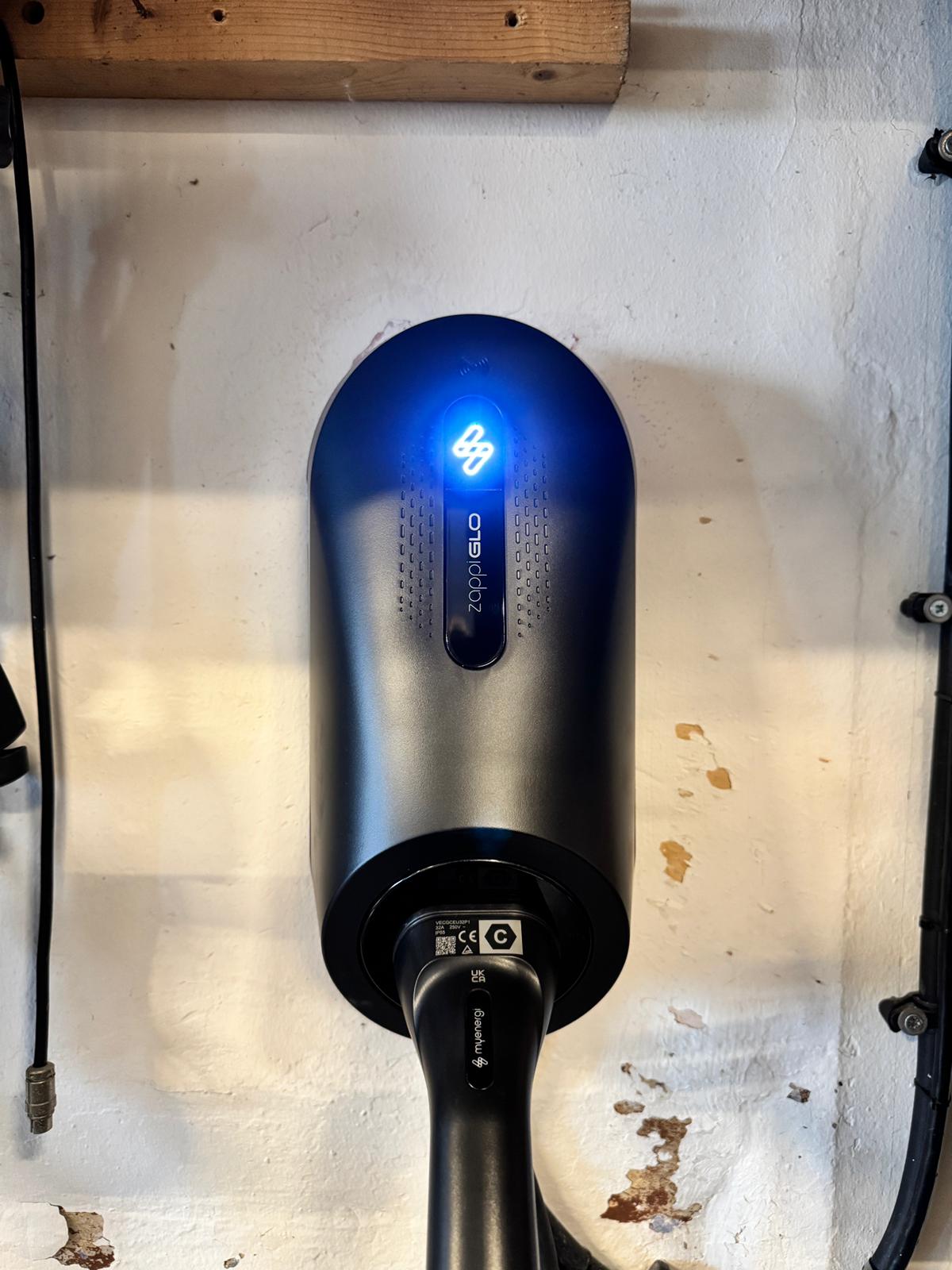 Zappi EV charger installation