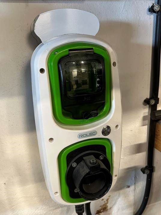 Rolec Wallpod EV charger